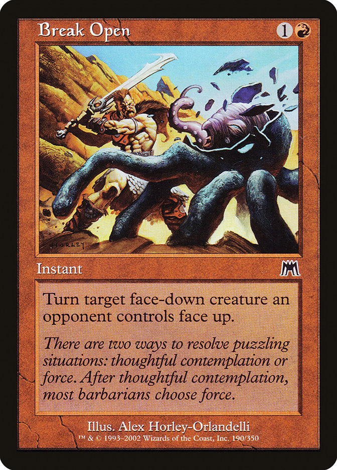 Break Open [Onslaught] | Total Play