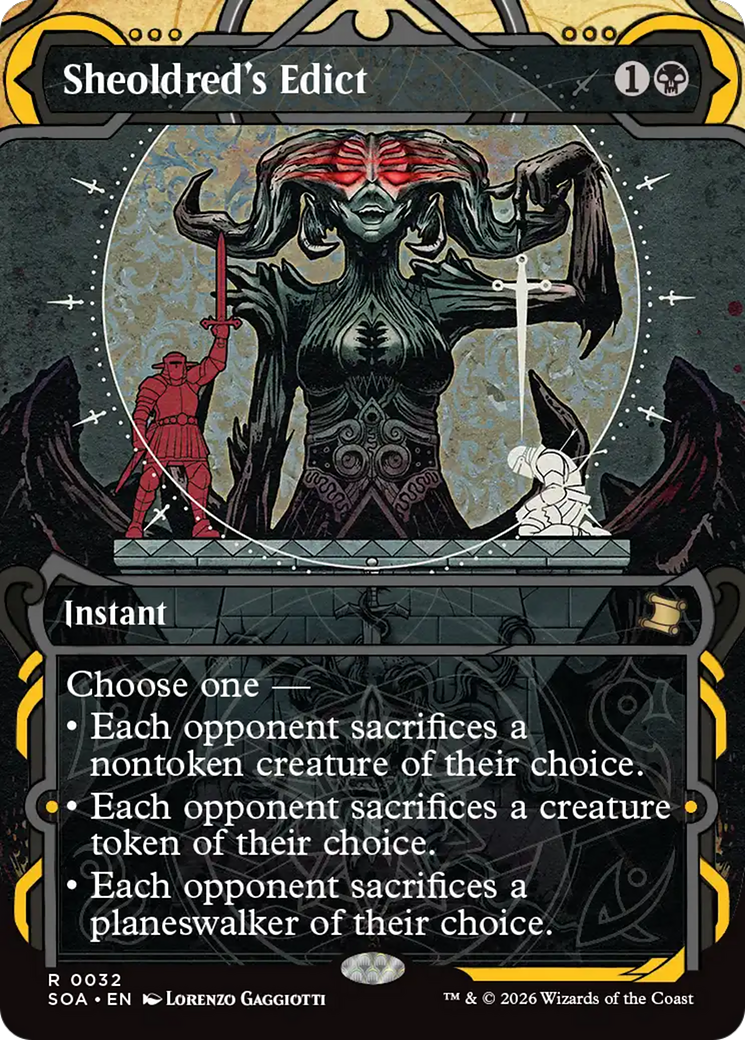 Sheoldred's Edict [Secrets of Strixhaven: Mystical Archive] | Total Play