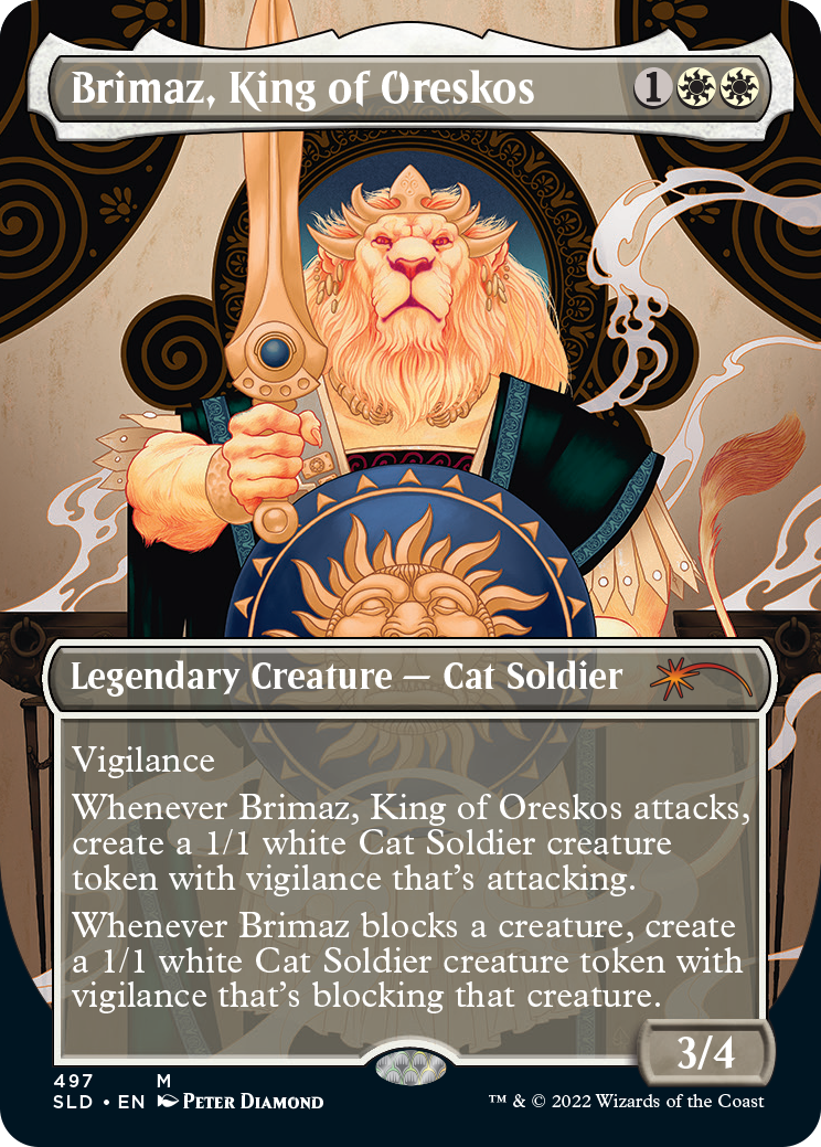Brimaz, King of Oreskos (Borderless) [Secret Lair Drop Series] | Total Play