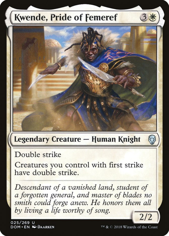 Kwende, Pride of Femeref [Dominaria] | Total Play