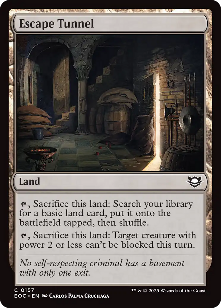 Escape Tunnel [Edge of Eternities Commander] | Total Play