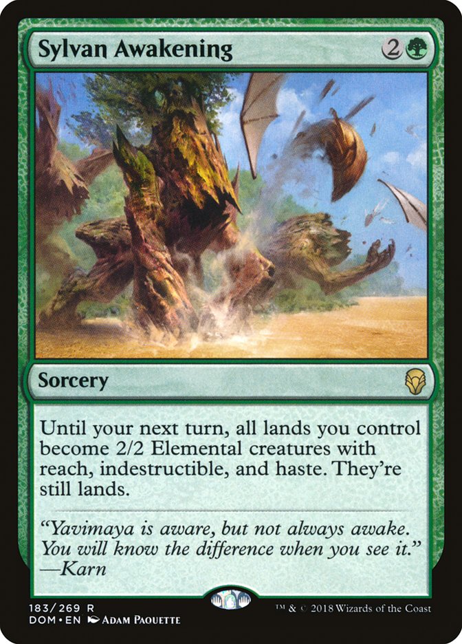 Sylvan Awakening [Dominaria] | Total Play