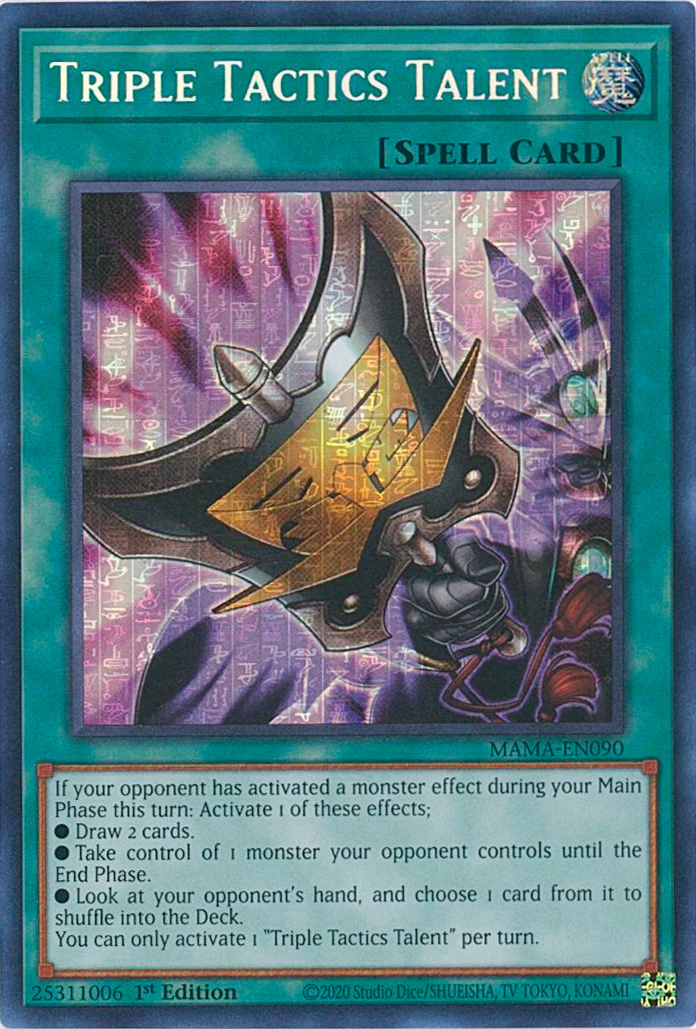 Triple Tactics Talent [MAMA-EN090] Ultra Pharaoh's Rare | Total Play