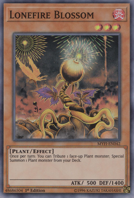 Lonefire Blossom [MYFI-EN042] Super Rare | Total Play