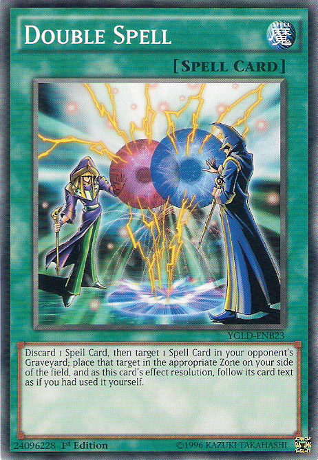 Double Spell [YGLD-ENB23] Common | Total Play