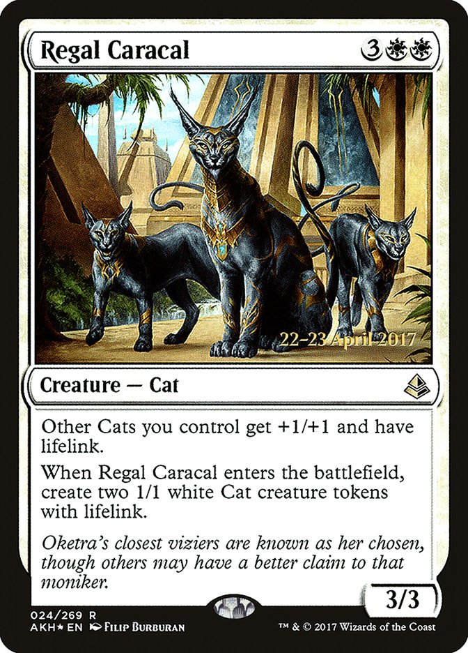 Regal Caracal [Amonkhet Prerelease Promos] | Total Play