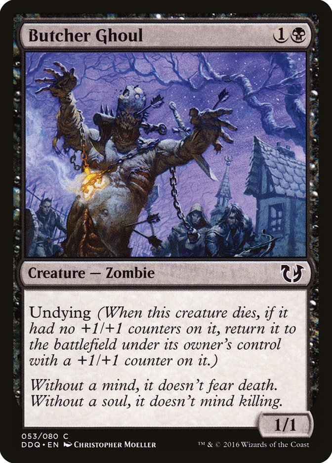 Butcher Ghoul [Duel Decks: Blessed vs. Cursed] | Total Play