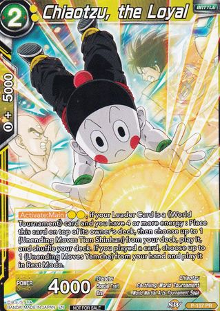 Chiaotzu, the Loyal (Power Booster: World Martial Arts Tournament) (P-157) [Promotion Cards] | Total Play