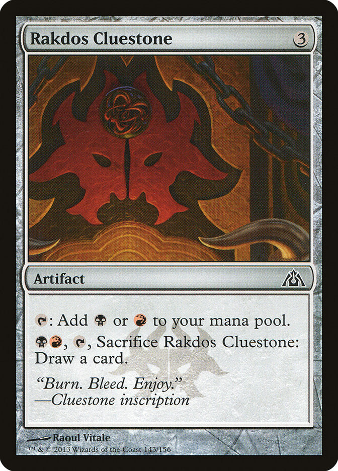 Rakdos Cluestone [Dragon's Maze] | Total Play