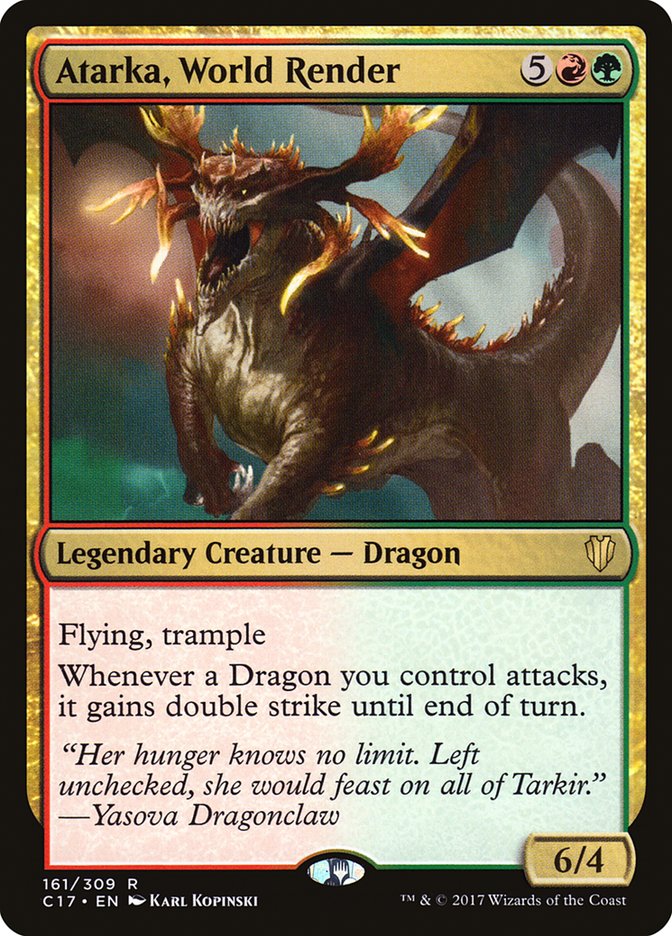 Atarka, World Render [Commander 2017] | Total Play