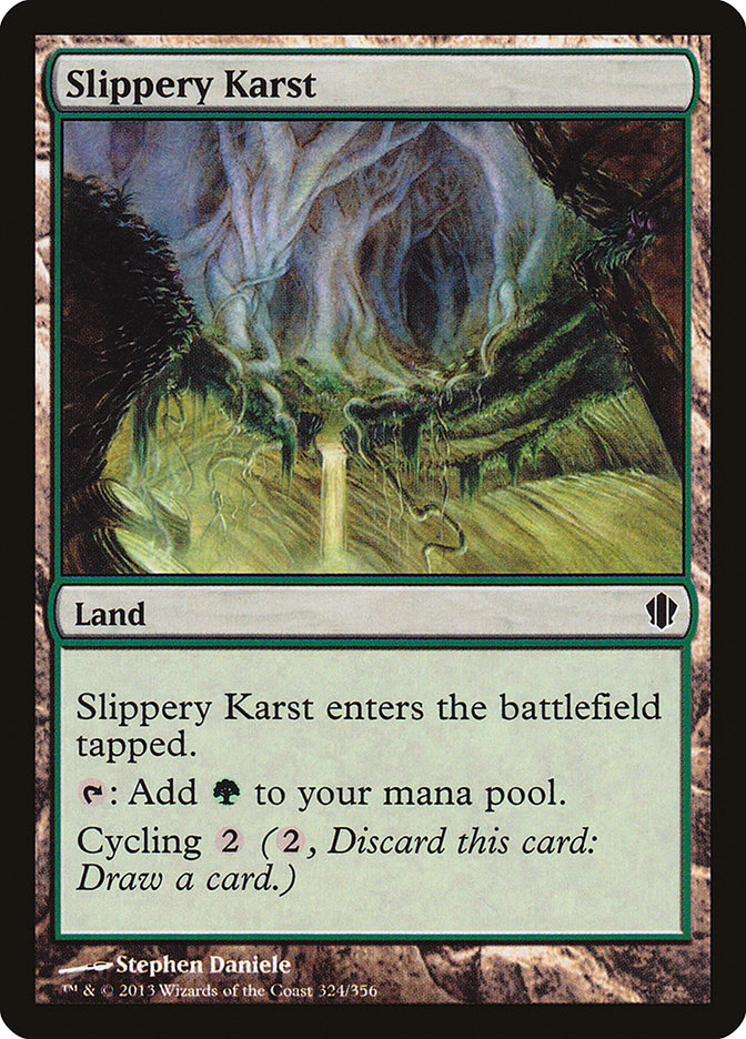 Slippery Karst [Commander 2013] | Total Play