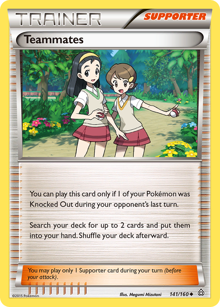 Teammates (141/160) [XY: Primal Clash] | Total Play