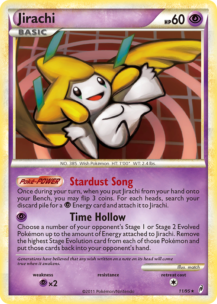 Jirachi (11/95) [HeartGold & SoulSilver: Call of Legends] | Total Play
