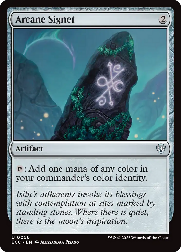 Arcane Signet (0056) [Lorwyn Eclipsed Commander] | Total Play