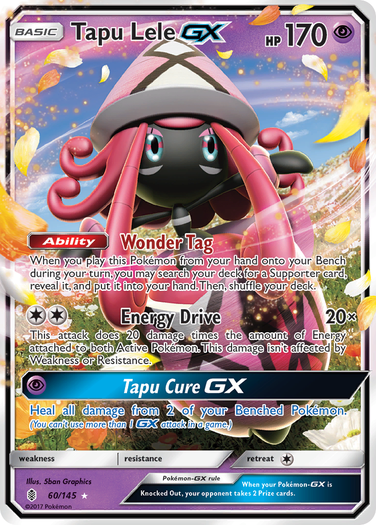 Tapu Lele GX (60/145) [Sun & Moon: Guardians Rising] | Total Play