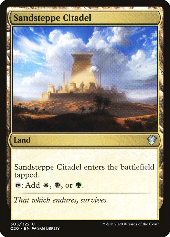 Sandsteppe Citadel [Commander 2020] | Total Play