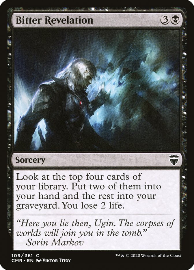 Bitter Revelation [Commander Legends] | Total Play
