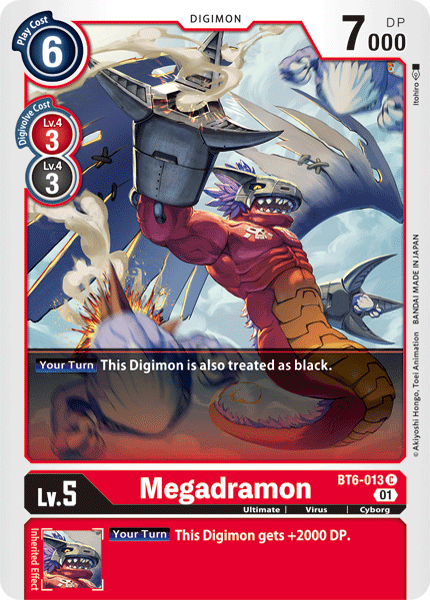 Megadramon [BT6-013] [Double Diamond] | Total Play