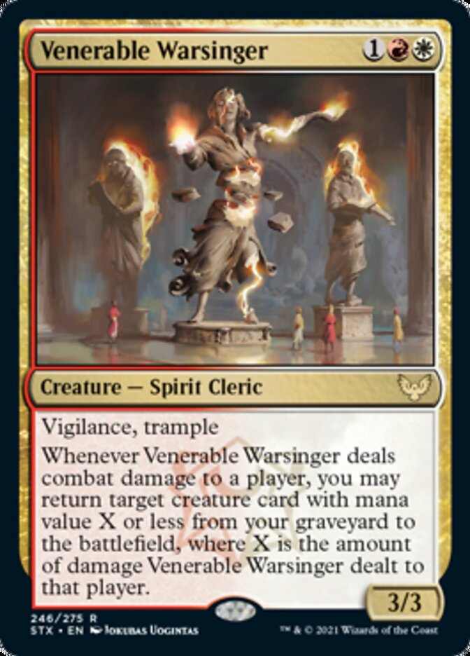 Venerable Warsinger [Strixhaven: School of Mages] | Total Play