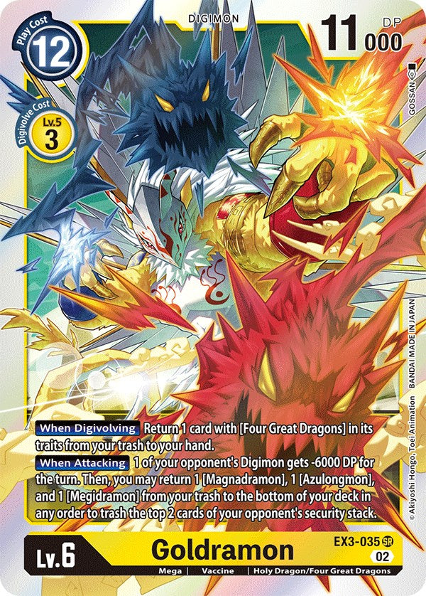 Goldramon [EX3-035] [Draconic Roar] | Total Play