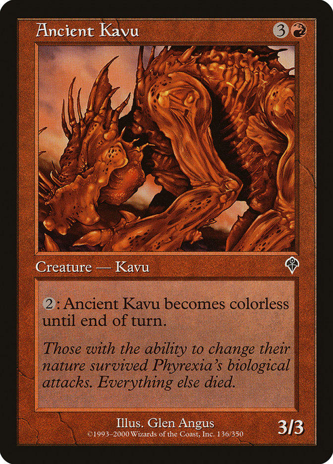 Ancient Kavu [Invasion] | Total Play