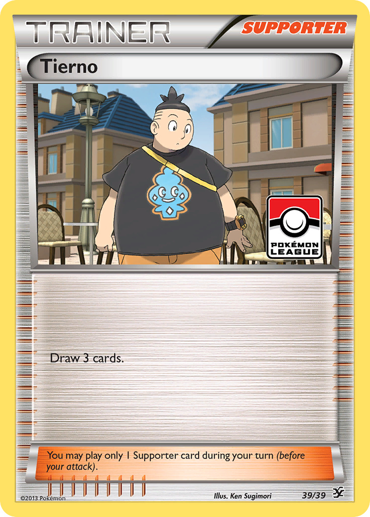 Tierno (39/39) [XY: Kalos Starter Set] | Total Play