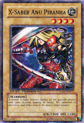 X-Saber Anu Piranha [DT01-EN073] Common | Total Play