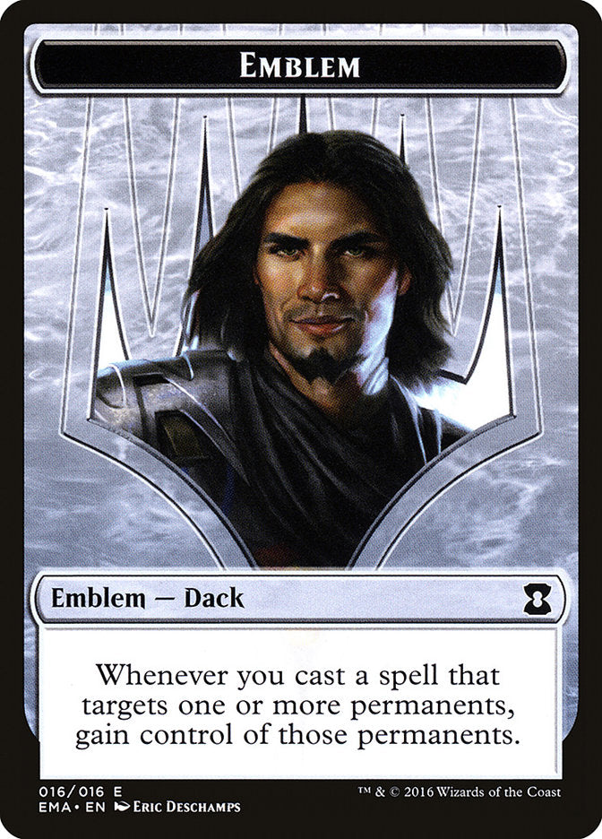 Dack Fayden Emblem [Eternal Masters Tokens] | Total Play