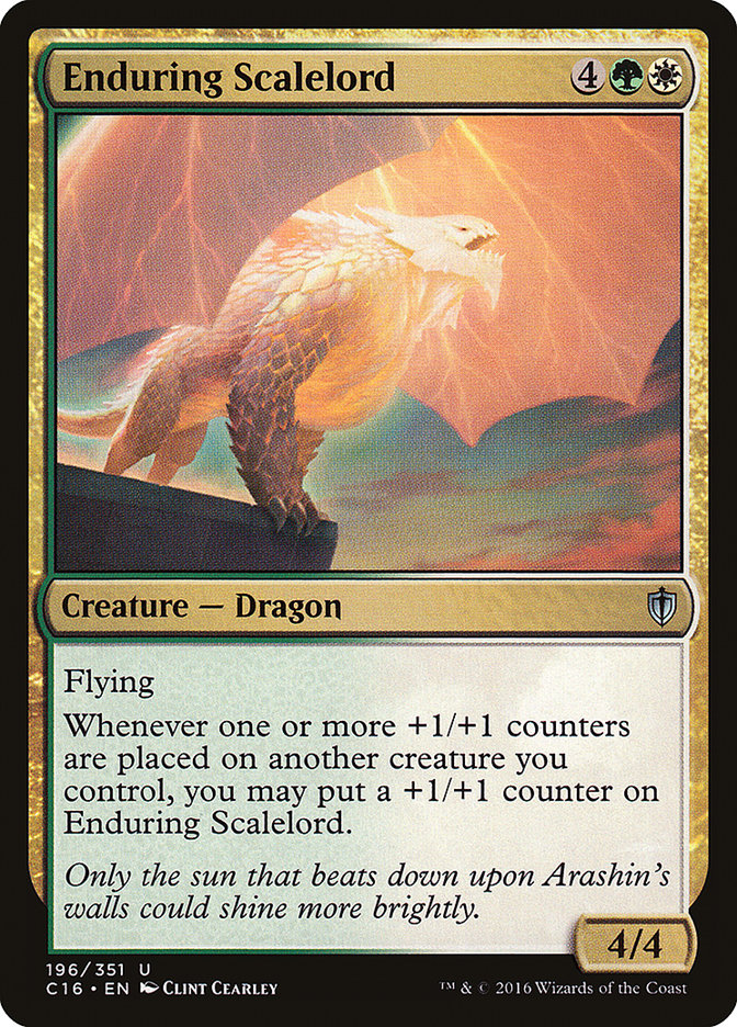 Enduring Scalelord [Commander 2016] | Total Play