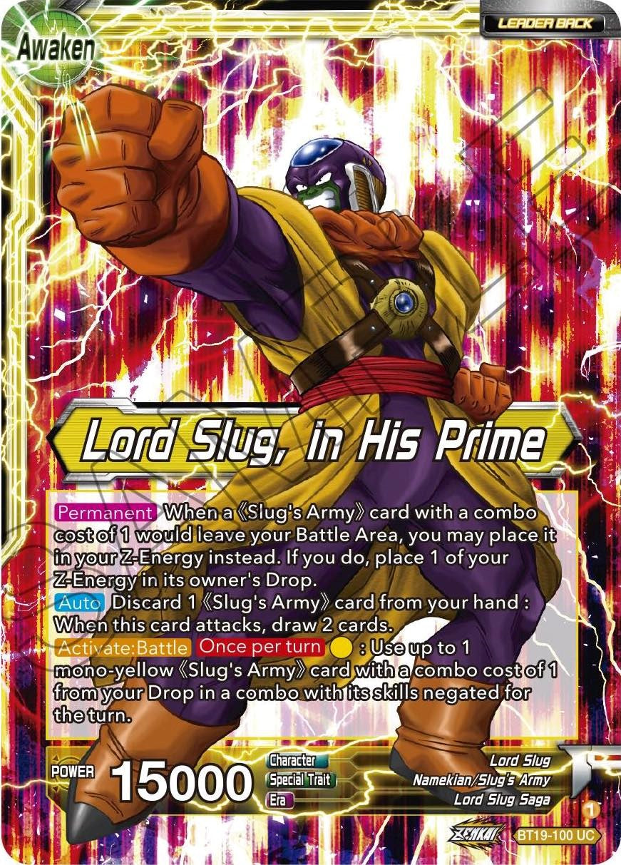 Lord Slug // Lord Slug, in His Prime (BT19-100) [Fighter's Ambition] | Total Play