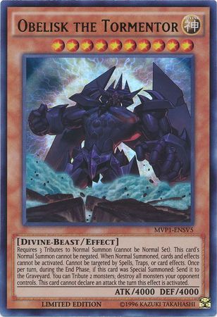 Obelisk the Tormentor [MVP1-ENSV5] Ultra Rare | Total Play