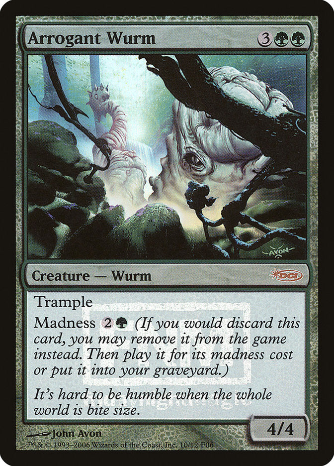 Arrogant Wurm [Friday Night Magic 2006] | Total Play