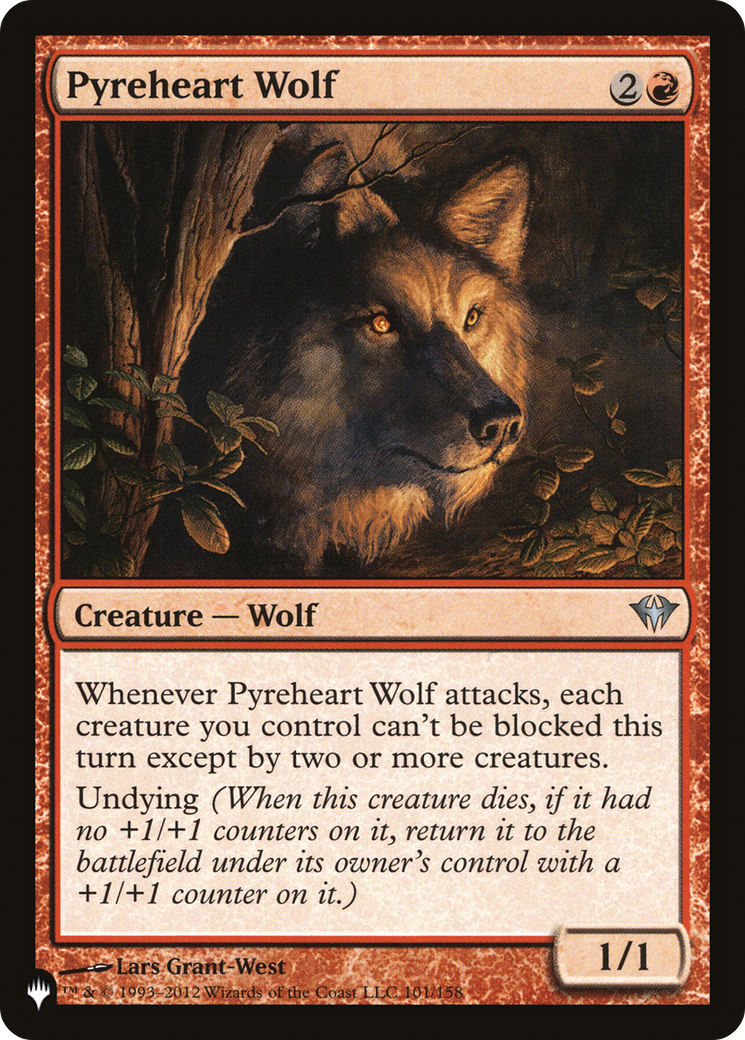 Pyreheart Wolf [The List] | Total Play