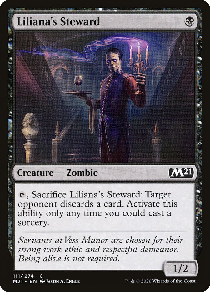 Liliana's Steward [Core Set 2021] | Total Play