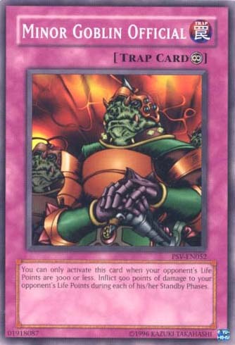 Minor Goblin Official [PSV-EN052] Common | Total Play