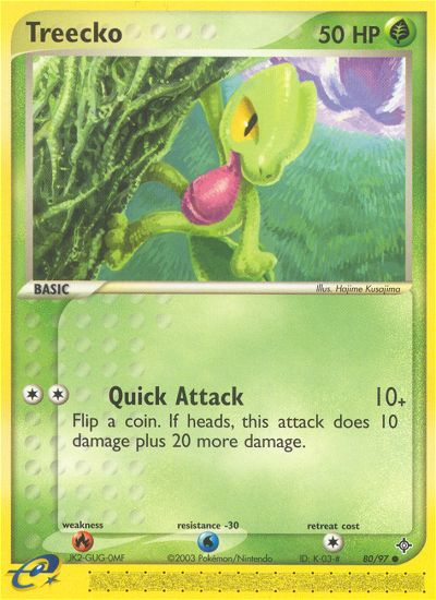 Treecko (80/97) [EX: Dragon] | Total Play