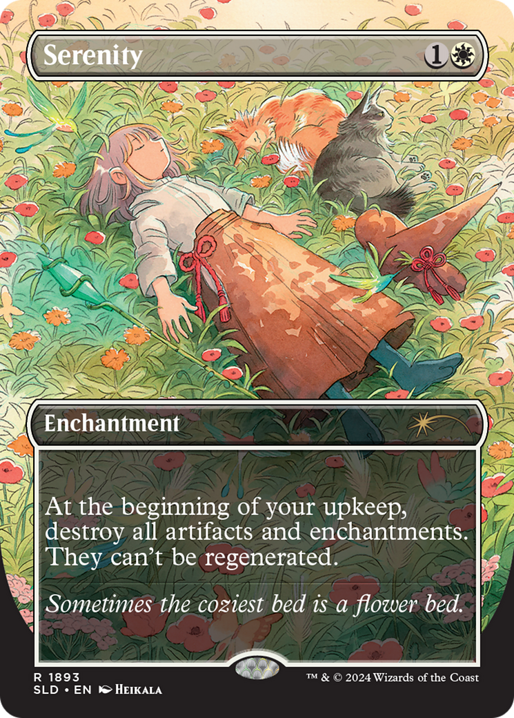 Serenity (Rainbow Foil) [Secret Lair Drop Series] | Total Play