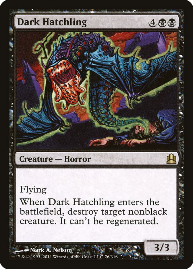 Dark Hatchling [Commander 2011] | Total Play