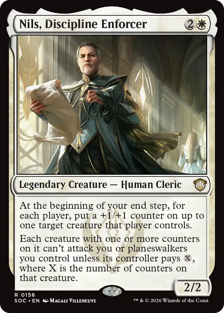 Nils, Discipline Enforcer [Secrets of Strixhaven Commander] | Total Play
