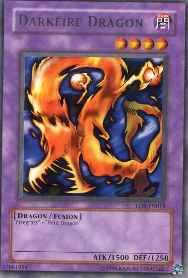 Darkfire Dragon [LOB-EN019] Rare | Total Play