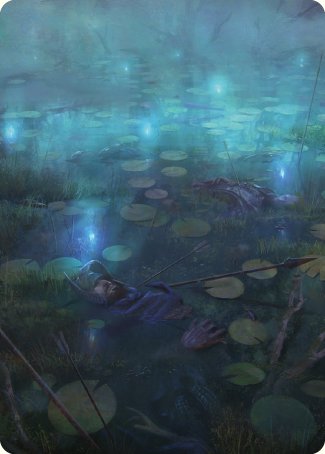 The Dead Marshes Art Card [The Lord of the Rings: Tales of Middle-earth Art Series] | Total Play