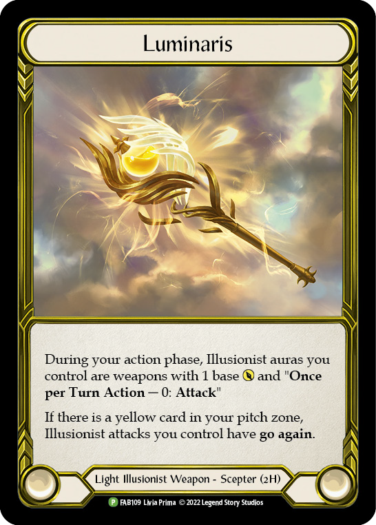 Luminaris (Golden) [FAB109] (Promo)  Cold Foil | Total Play