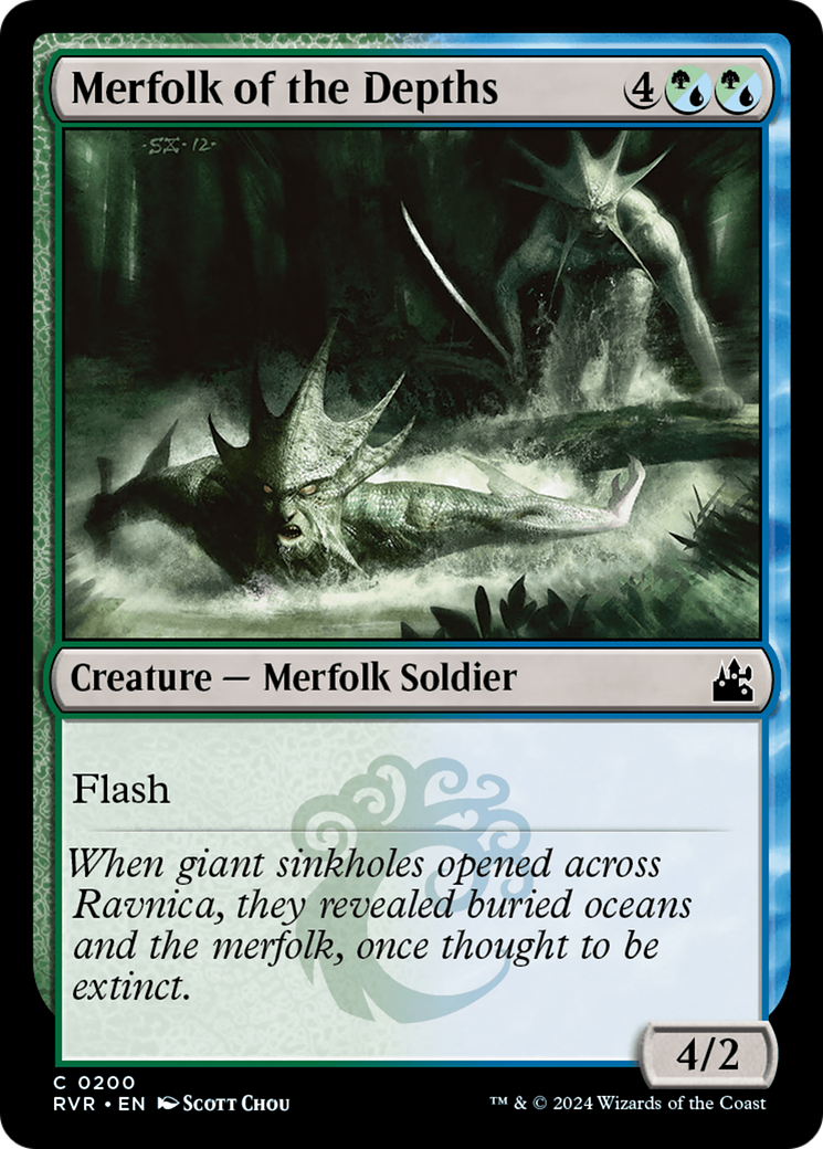 Merfolk of the Depths [Ravnica Remastered] | Total Play