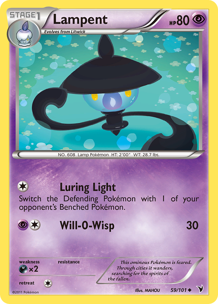 Lampent (59/101) [Black & White: Noble Victories] | Total Play