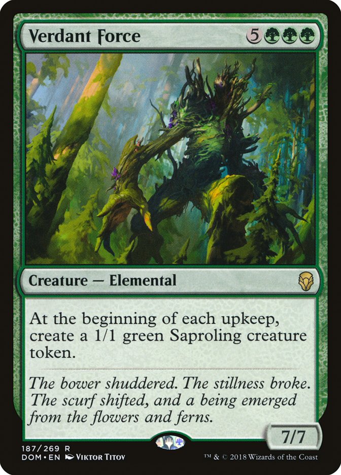 Verdant Force [Dominaria] | Total Play