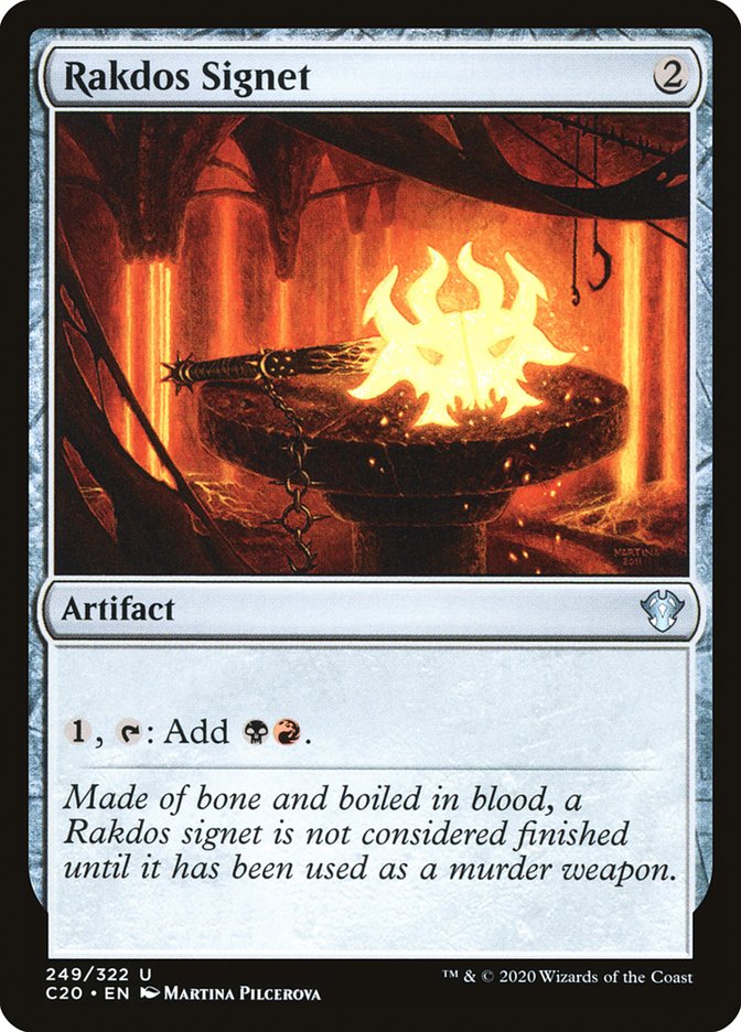 Rakdos Signet [Commander 2020] | Total Play