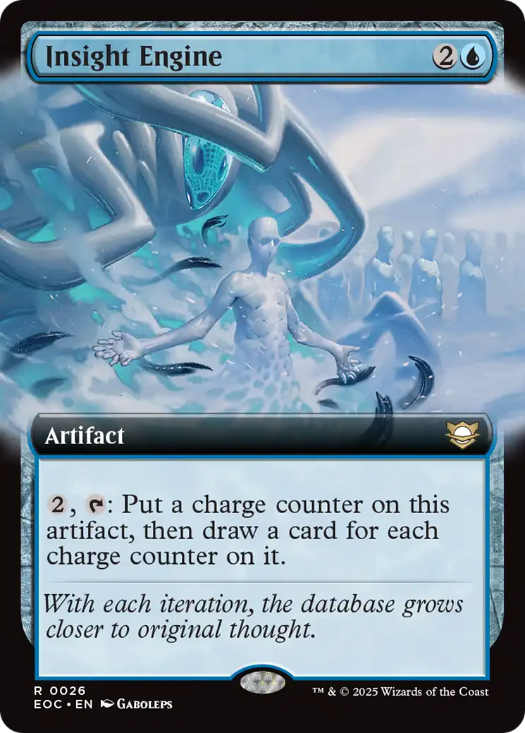 Insight Engine (Extended Art) [Edge of Eternities Commander] | Total Play