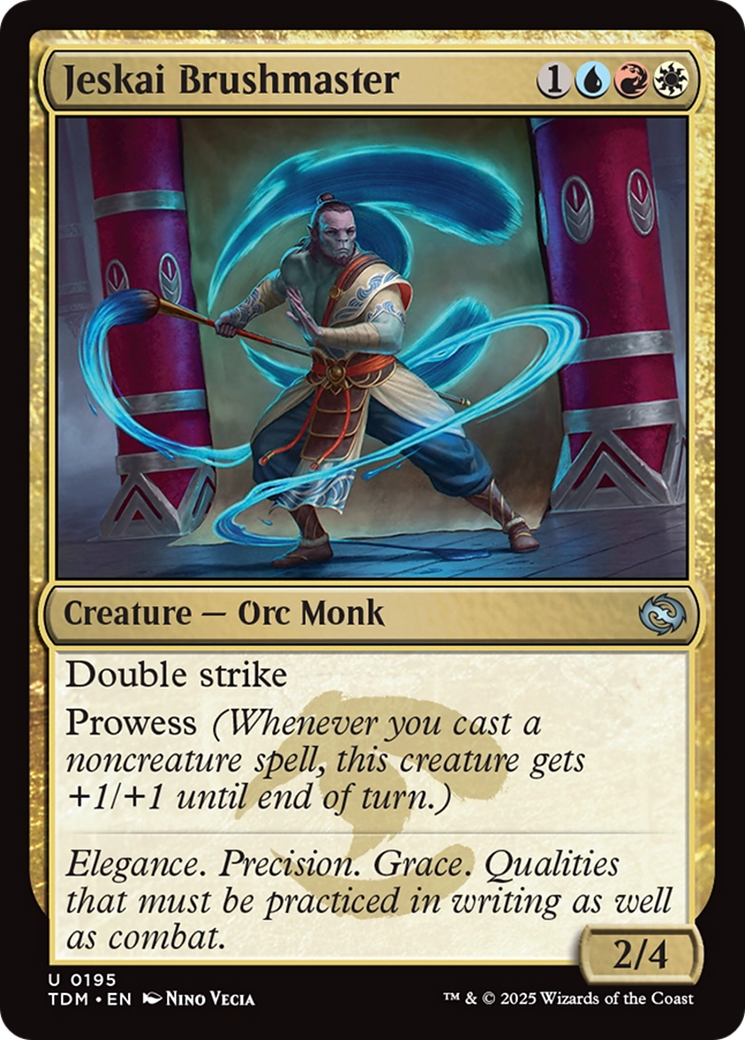 Jeskai Brushmaster [Tarkir: Dragonstorm] | Total Play