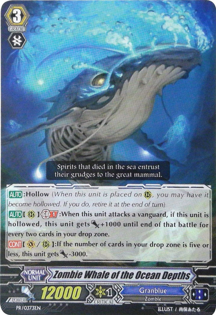 Zombie Whale of the Ocean Depths (PR/0373EN) [Promo Cards] | Total Play