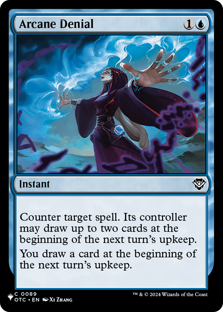 Arcane Denial (OTC) [The List] | Total Play
